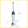 Handheld Rechargeable Liquid Mixer – Coffee Frother & Juice Maker (White).