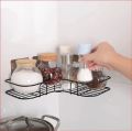 kichen shelf Bathroom Toilet Punch Free Corner Shelf Shelf Bathroom Shelves Mounted Wrought Iron Storage Rack Kitchen Tripod Shelf. 