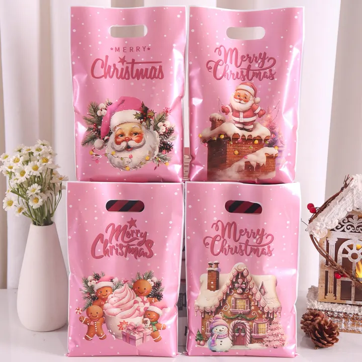 50pcs%20Pink%20Merry%20Christmas%20%20Bags%20Santa%20Claus%20Candy%20Bags%20for%20Home%202025%20Winter%20Holiday%20Christmas%20Decoration%20Navidad%20%20-%20Image%205