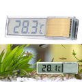 Waterproof Aquarium Thermometer 3D Digital LCD Electronic Fish Tank Temperature Fish Turtle Temp Meter Aquarium Decoration. 