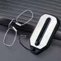1pc Legless Mini Nose Clip On Portable Reading Glasses For Women Rimless Portable Folding Magnifying Presbyopic Glasses Eyewear dr. eyemo. 
