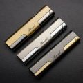 Premium Ultra Slim Refillable Metal Body Lighter. 