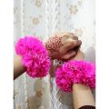 artificial flower gajray - artificial gajray - maroon gajray - gajray - gajra. 