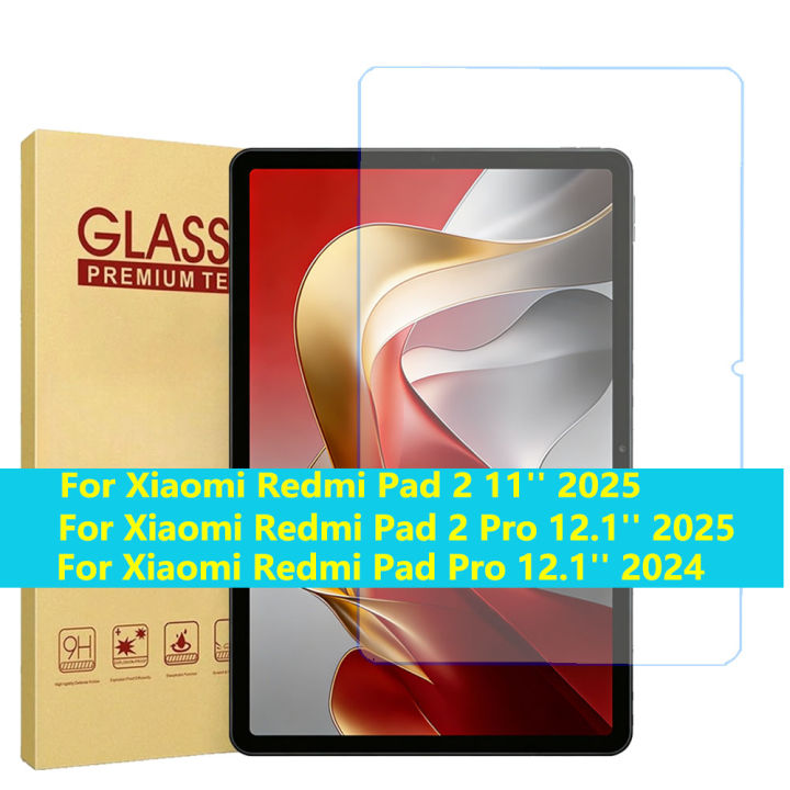 9H Tempered Glass For Redmi Pad 2 Pro 12.1-inch For Redmi Pad 2 11-inch Screen Protector Protective Film