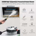 2500W Portable Steam Cleaner High Temperature Sterilization Pressure Jet Washer Machine for Home Car Kitchen Air Conditioner. 