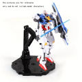 DIY Model Stand for Gundam, Compatible with MG, RG, and HG Kits, Featuring A Transparent Base and Support for Assembling..