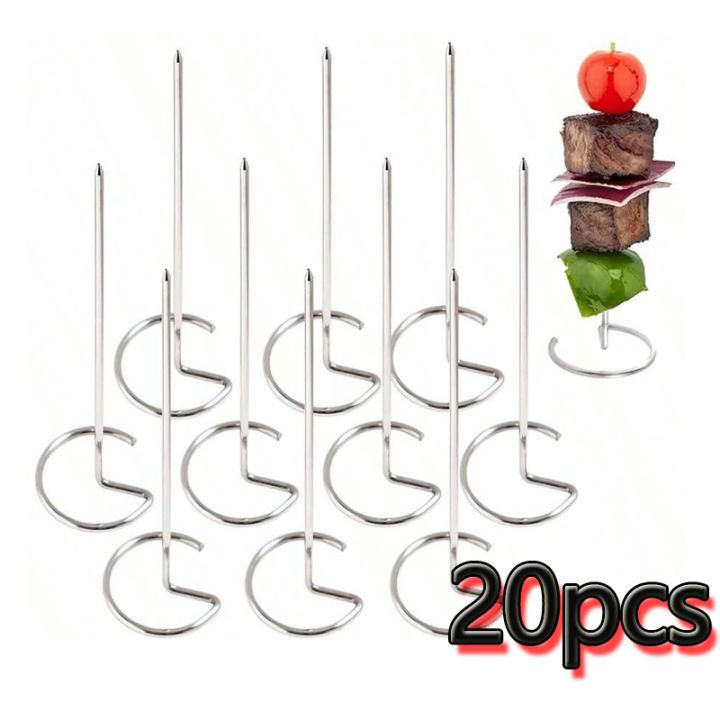 10/20/30pcs%20Kabob%20Skewers%20Stainless%20Steel%20Sticks%20For%20Grilling%20Reusable%20Kebab%20Tool%20Barbecue%20Stainless%20Steel%20BBQ%20Stick%20Chicken%20-%20Image%207