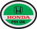 1 PC HONDA PDI STICKERS FOR FRONT SCREEN. 