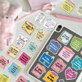50PCS Self affirmation Encouragement Slogans Graffiti Stickers DIY Phone Cases Laptop Water Cups Waterproof Stickers. 