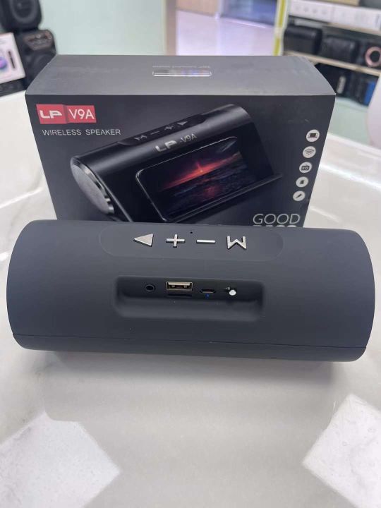 LP-V9/LP-V9A%20Wireless%20Bluetooth%20Portable%20Speaker%20with%20Super%20Strong%20Bass%20with%20Stand%20Phone%20-%20Image%202