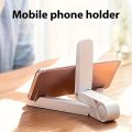 Adjustable Folding Tablet Stand with Anti-slip Adhesive Pads, Universal Portable Desktop Stand Compatible with All Devices. 