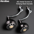 Huidiao CNC Aluminum Spinning Reel Handle Screw-In Power Rocker Arm Durable Metal Knob Fishing Reel Replacement Parts. 