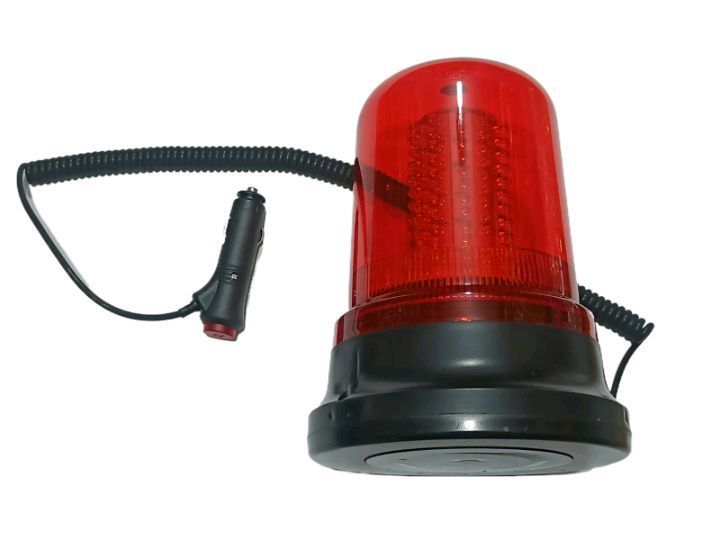LED REVOLVING 🚨 LIGHT RED COLOUR FOR DC 12V VEHICLE