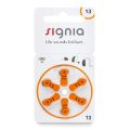 Signia hearing aid battery 13, 6 PCS.