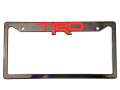 TRD Glossy Black Car License Number Plate Frame 2 PIS (Made in China ). 