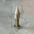 8PCS HiFi Audio M6 M8 M10 Speaker Spikes Amplifier Rack Stand Feet Pads Brass Tripod Isolation Nails Stand Peak Shock Absorber.