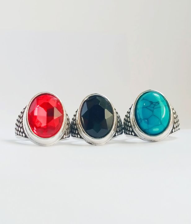 Turkish Design Rigns Turkish Stylish Stone Ring TR017 Turkish Design Rings For Men and Boys ...