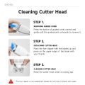 ENCHEN Boost Replacement 1 Piece Head Hair Clipper Blades White Nano Ceramic Cutter Head Original.