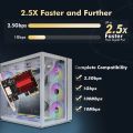 2.5G PIC-E To RJ45 Network Adapter RTL8125B 100/1000/2500Mbps Gigabit Ethernet Lan Controller Adapter For PC Win10/11. 