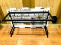 Kitchen Sink Rack, Dish Drying Over Sink, Durable and Space-Saving Organization. 