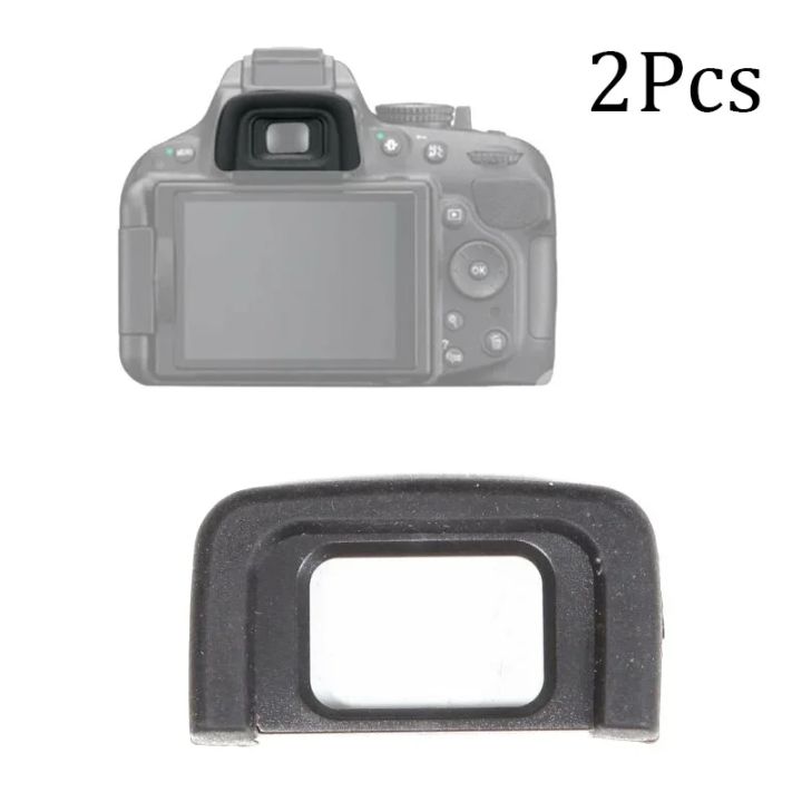 2pcs Viewfinder Eyepiece Eyecup Protective Cover For DSLR D300 / D3100 / D3200 / D3300 / D5000 / D5100 / D5200 / D5300