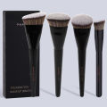 MAANGE 4pcs Main Makeup Brushes Set Flat Top Foundation Brushes Angled Contoured Brush Dense Bristle Face Makeup Tool for Beauty. 