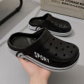 Men Women Sport Clogs Breathable Hole Slippers Thick Platform EVA Garden Shoes Non-Slip Outdoor Beach Sandals Indoor Home Slides.