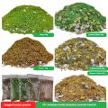 Terrain Kits Grass Tuft Stone&Foliage for Diy Model Making/ Wargaming/Garden Decoration/Diorama 30G/BAG.