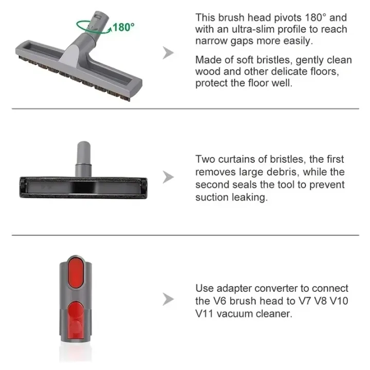 Premium%20Horsehair%20Floor%20Brush%20Attachment%20for%20%20V6%20V7%20V8%20V10%20V11%20V15%20DC59%20&%20More%20Durable%20Plastic%20Handle%20with%20Red%20Bristle%20Head%20-%20Image%203