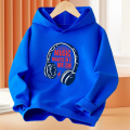 Gamer Gift Headset Kids Long Sleeve Hoodies Cool Spring Pullover Sweatshirts Boys Sportswears. 
