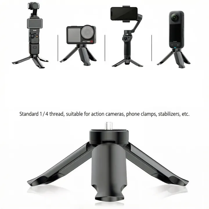 Mini%20Tripod%20Desktop%20Stand%20Stabilizer%20Holder%20for%C2%A0%20OSMO%20Pocket%204%20Pocket%203%20Camera%20Holder%20Accessories%20For%C2%A0%20Pocket4%20Pocket3%20-%20Image%204