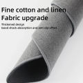 Linen Desk Mat, Large Gaming Mouse Pad, Computer Desk Pad Keyboard Mat for Gamer Office Home.