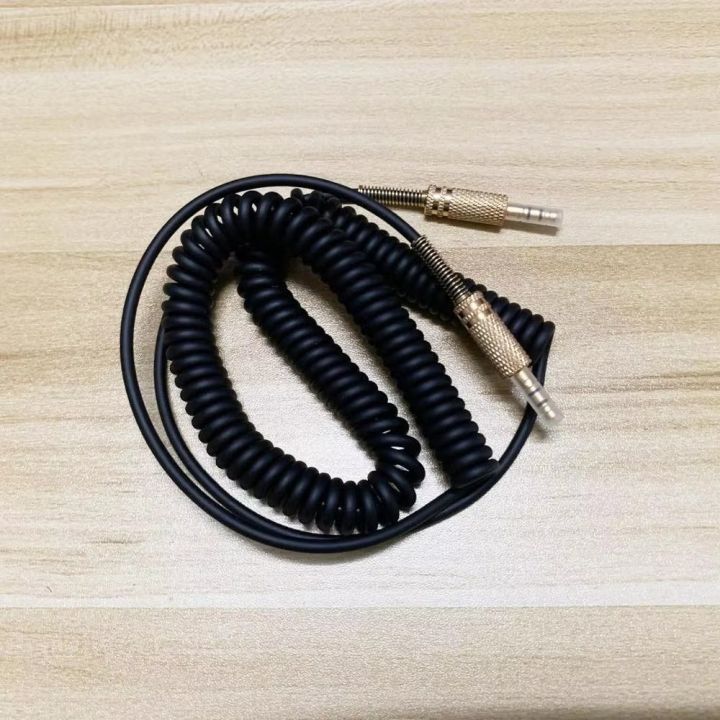 Universal%203.5mm%20Replacement%20Audio%20AUX%20Cable%20Coiled%20Cord%20for%20Marshall%20stockwell%20Woburn%20Kilburn%20II%20MS2%20Speaker%20Male%20to%20male%20Jack%20-%20Image%206