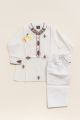 Trendsetter -Kids panjabi set/baby fasionable panjabi set, soft cotton white colour baby panjabi/eid ul ajha special panjabi- Inventive Choice. 
