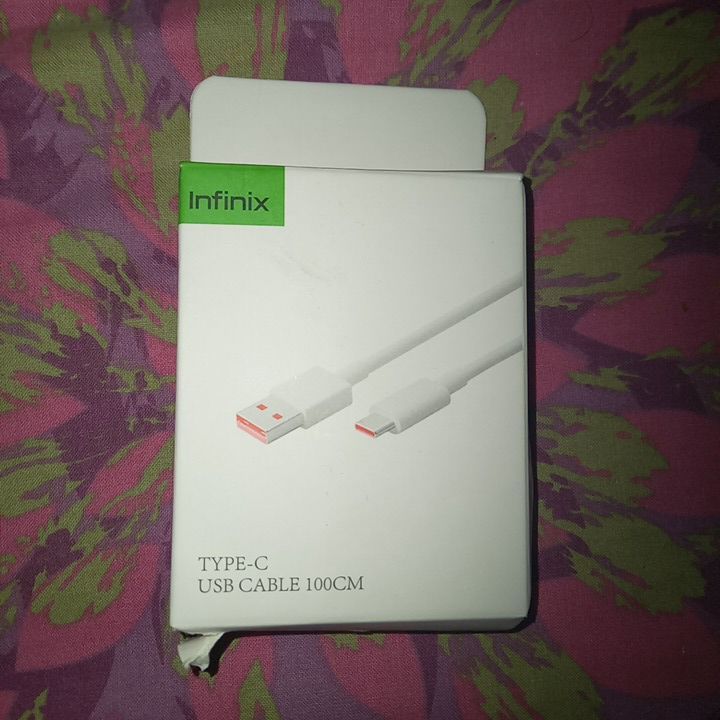 Infinix Orignal Type C Cable 100cm , infinix orignal cable , Mobile Cables