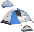 Moon Lence Professional Camping Tent 2 Person Aluminum Alloy Pole. 