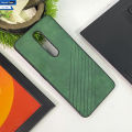 Oppo F11 Pro Cover Soft Leather Shockproof Case with Soft Borders. 
