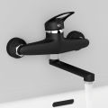 Kitchen Faucet Mixers Wall Mounted Single Handle Mixer Tap Sink Faucet Rotation Hot Cold Water Mixer Mop Pool Tap Basin Faucet.