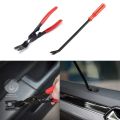 Car Bumper Retainer Clips Nail Puller Fastener Jaw Screwdriver Trim Removal Kit Plastic Rivets Modification Installation Tools. 