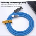 Universal 120W Liquid Silicon Fast Charging Data Cables Micro USB/Type C 6mm Thickness For Samsung Redmi Oppo Realme Oneplus. 