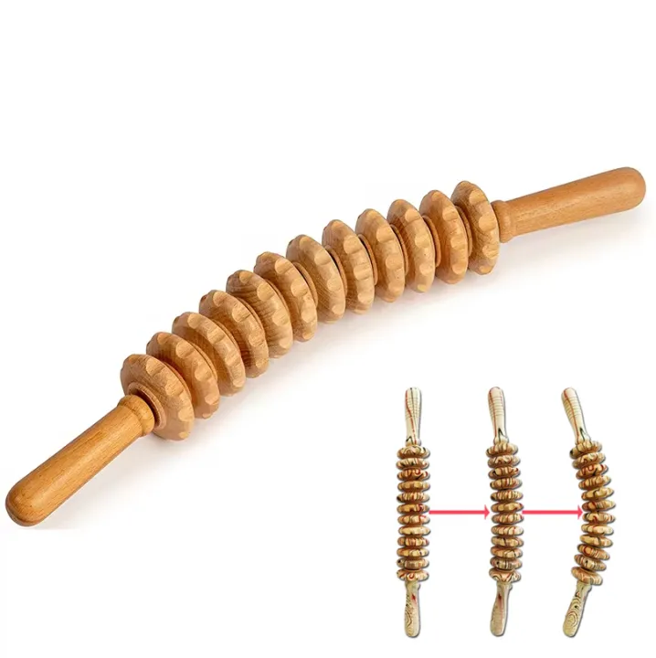 Wooden%20Roller%20Massage%20Stick%20Handheld%20Gear%20Tool%2012%20Wheel%20Rolling%20Tool%20Bendable%20Roller%20Trigger%20Point%20Made%20Of%20Pure%20Natural%20Wood%20-%20Image%202