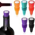 Silicone Wine Bottle Cap Air-Tight Leak Proof Stoppers for Champagne & Drinks Reusable Cork Replacement.
