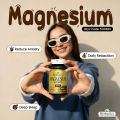 Herbiotics Magnesium Glycinate 500mg | Sleep, Muscle & Nerve Support | 60 Tablets | Dietary Supplement. 