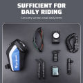 WEST BIKING Portable Bicycle Tail Bag Durable Waterproof Multifunctional Bike Saddle Bag Tool Storage Bag Bike Accessories. 