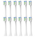 4pcs for SOOCAS X3/X3U/X5 Replacement Toothbrush Heads Clean Tooth Brush Heads Sonic Electric Toothbrush Soft Bristle Nozzles. 