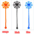 15Pcs Fun Kids Birthday Party Favor Mini Sticky Spider Web Toy Bag Giveaway Pinata Filler Halloween Carnival Party Supplies.