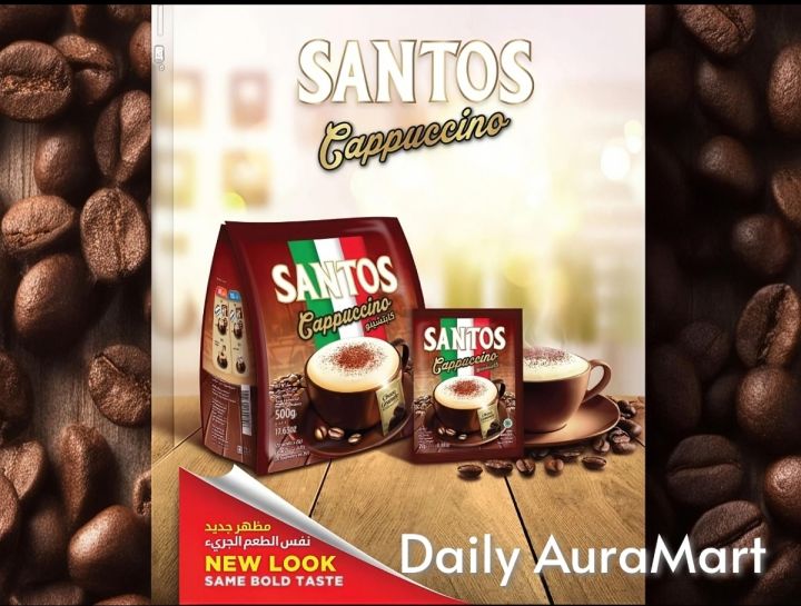 Santos Cappuccino-15gm  (No Added Sugar) with Choco Granule