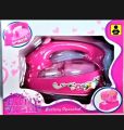 Mini Portable Battery Operated Iron Toy - Iron Toy For Kids - Plastic Material - Pink Color. 