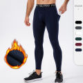 Men Compression Pants Autumn Winter Sports Fitness Running Pants  Basketball Workout Tights Gym Training Leggings With Pocket. 