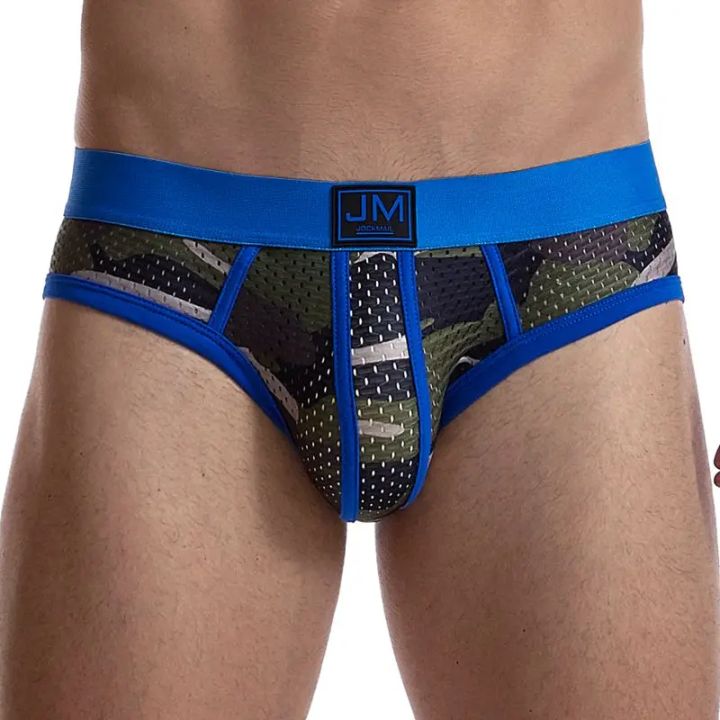 Man's%20Underwear%20Briefs%20Underpants%20Nylon%20Low-rise%20Mesh%20Breathable%20Camouflage%20Men's%20Briefs%20Swimwear%20Shorts%20-%20Image%205
